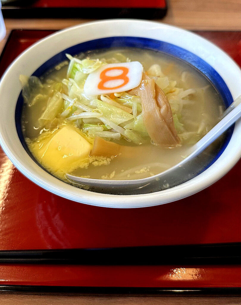 人気No.1の野菜らーめん（バター）