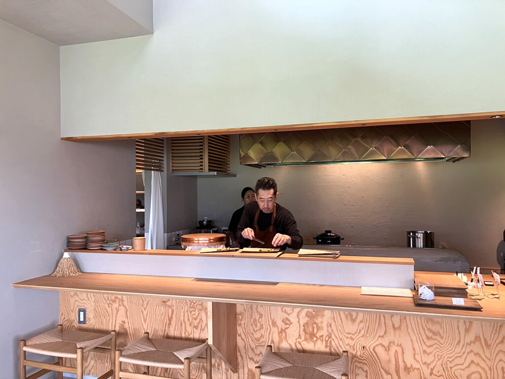 店内（テーブル席）