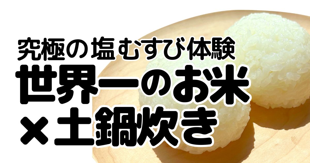 塩むすびのアイキャッチ画像