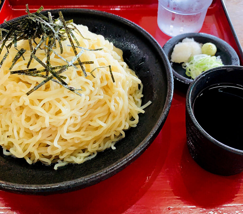 春夏限定のざるらーめん