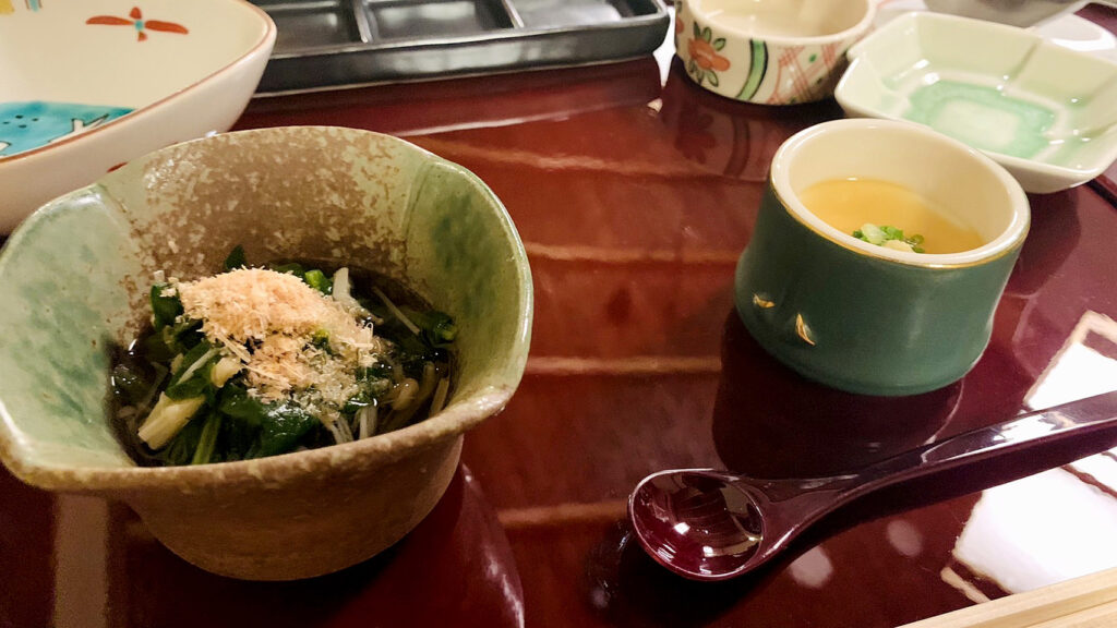 ほうれん草のおひたし