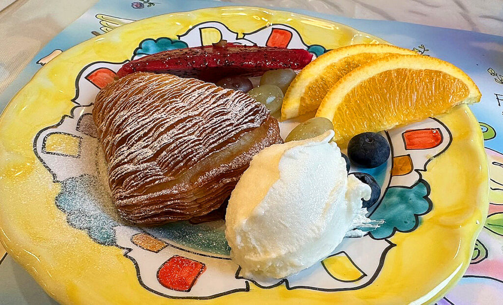 デザート（スフォリアテッラ＆ジェラート）