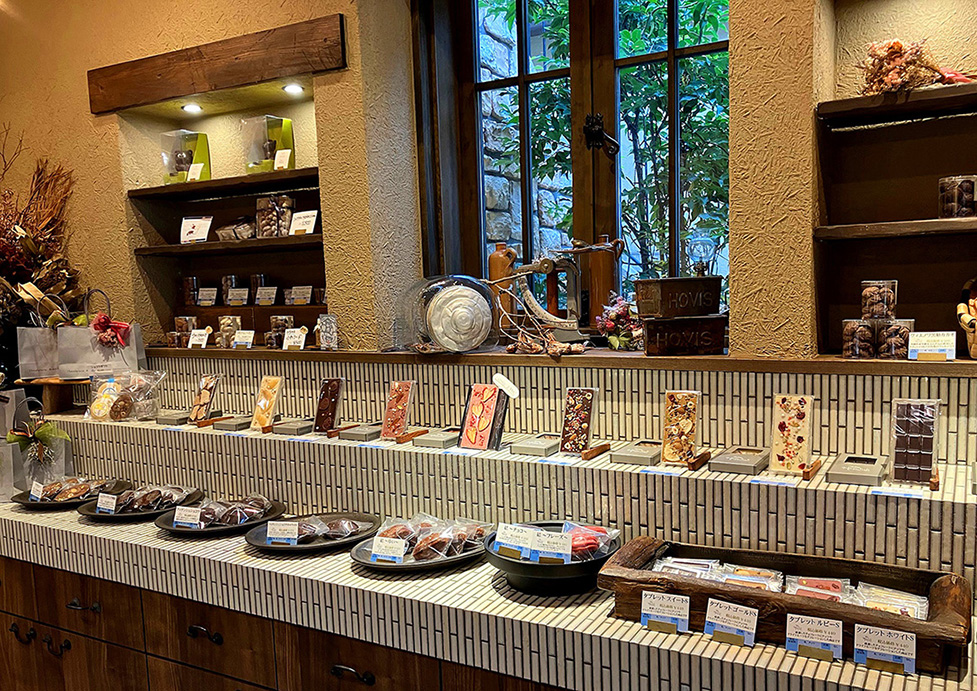 色とりどりの板チョコ