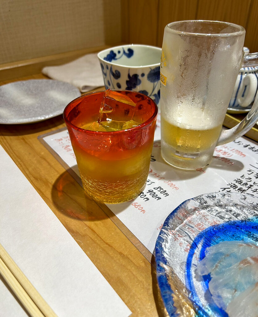 梅酒＆生ビール