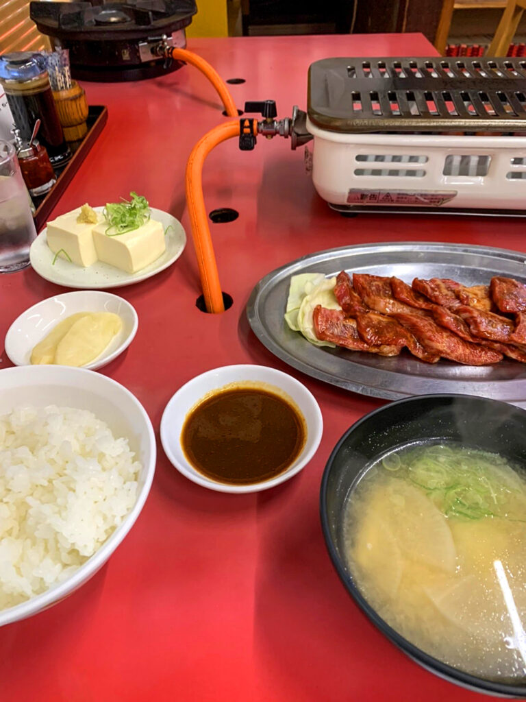 牛焼肉定食