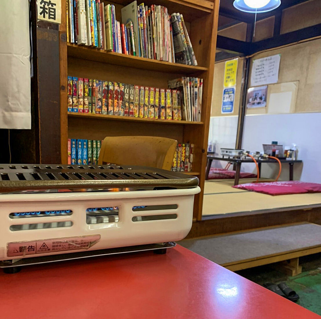 昭和の雰囲気たっぷりな店内