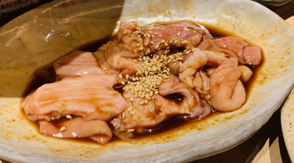 タレ漬けホルモン