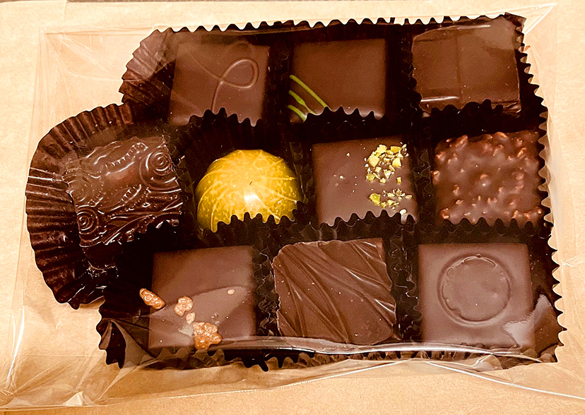 購入したチョコレート