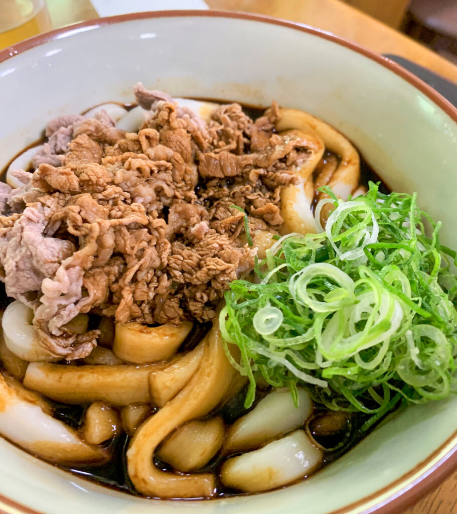 肉伊勢うどん